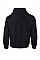 Black DryBlend®  Adult Hooded Sweatshirt