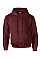 Maroon DryBlend®  Adult Hooded Sweatshirt