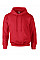 Red DryBlend®  Adult Hooded Sweatshirt