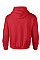 Red DryBlend®  Adult Hooded Sweatshirt