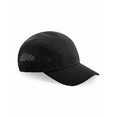 Black Technical Running Cap