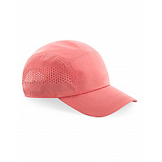 Salmon Pink Technical Running Cap