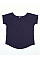 Navy Women's Organic Loose Fit T