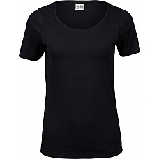 Black Women's Stretch Tee