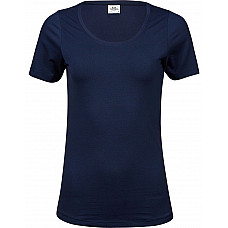 Navy Women's Stretch Tee