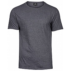 Black Melange Men's Urban Melange Tee