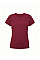 Burgundy Women's Essential Organic T