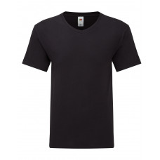 Black Men's Iconic 150 V-Neck T