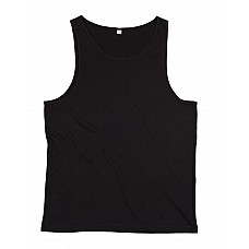 Black One Drop Armhole Vest