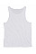 White One Drop Armhole Vest