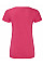 Fuchsia Ladies' Iconic 150 V-Neck T