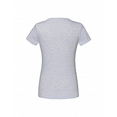 Heather Grey Ladies' Iconic 150 V-Neck T