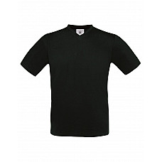 Black Men's Exact V-Neck T-Shirt