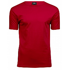 Red Men's Interlock Tee