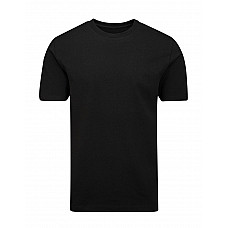 Black Unisex Essential Organic Heavy T