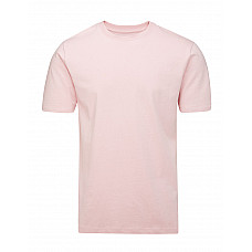 Soft Pink Unisex Essential Organic Heavy T