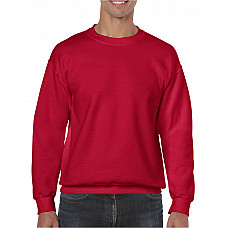 Cherry Red Heavy Blend™ Adult Crewneck Sweatshirt