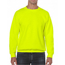 Safety Green Heavy Blend™ Adult Crewneck Sweatshirt