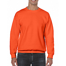 Orange Heavy Blend™ Adult Crewneck Sweatshirt