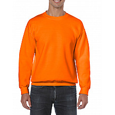 Safety Orange Heavy Blend™ Adult Crewneck Sweatshirt