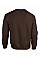 Dark Chocolate Heavy Blend™ Adult Crewneck Sweatshirt