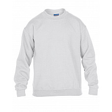 White Heavy Blend™ Youth Crewneck Sweatshirt