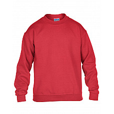 Red Heavy Blend™ Youth Crewneck Sweatshirt