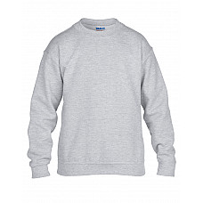 Sport Grey Heavy Blend™ Youth Crewneck Sweatshirt