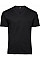 Black Men's Fashion V-Neck Sof-Tee