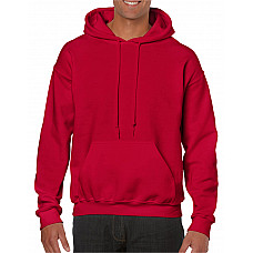 Cherry Red Heavy Blend™ Adult Hooded Sweatshirt