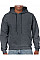 Dark Heather Heavy Blend™ Adult Hooded Sweatshirt