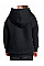 Black Heavy Blend™ Youth Hooded Sweatshirt