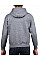 Graphite Heather Heavy Blend™ Youth Hooded Sweatshirt