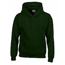 Forest Green Heavy Blend™ Youth Hooded Sweatshirt