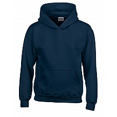 Navy Blue Heavy Blend™ Youth Hooded Sweatshirt