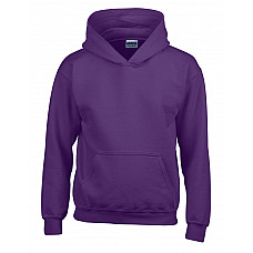 Purple Heavy Blend™ Youth Hooded Sweatshirt