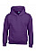 Purple Heavy Blend™ Youth Hooded Sweatshirt