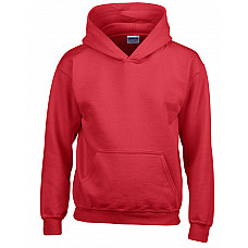 Red Heavy Blend™ Youth Hooded Sweatshirt