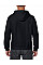 Black Heavy Blend™ Adult Full Zip Hooded Sweatshirt