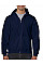 Navy Blue Heavy Blend™ Adult Full Zip Hooded Sweatshirt