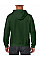 Forest Green Heavy Blend™ Adult Full Zip Hooded Sweatshirt