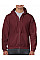 Maroon Heavy Blend™ Adult Full Zip Hooded Sweatshirt