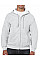 Ash Grey Heavy Blend™ Adult Full Zip Hooded Sweatshirt