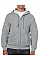 Sport Grey Heavy Blend™ Adult Full Zip Hooded Sweatshirt