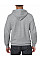 Sport Grey Heavy Blend™ Adult Full Zip Hooded Sweatshirt