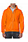 Safety Orange Heavy Blend™ Adult Full Zip Hooded Sweatshirt