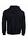 Black Heavy Blend™ Adult Full Zip Hooded Sweatshirt