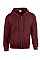 Maroon Heavy Blend™ Adult Full Zip Hooded Sweatshirt