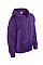 Purple Heavy Blend™ Adult Full Zip Hooded Sweatshirt