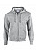 Sport Grey Heavy Blend™ Adult Full Zip Hooded Sweatshirt